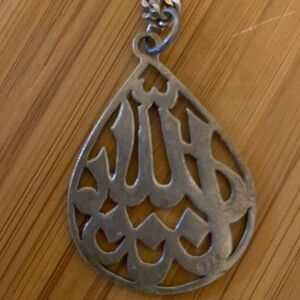 925 stamped charm and chain